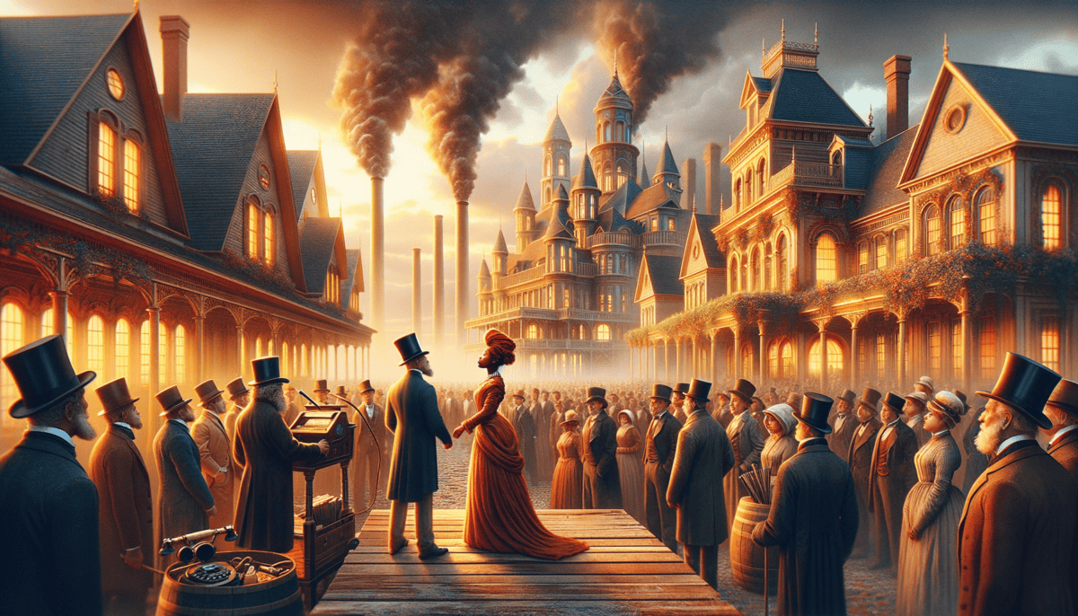 The Gilded Age: A Tale of Opulence, Innovation, and Turmoil 4 Image Description