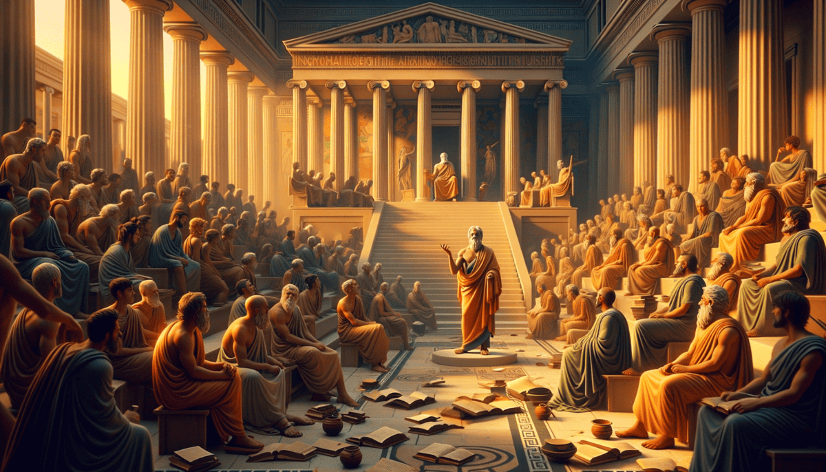 Plato's Republic: Unveiling the Dawn of Political Philosophy 3 Image Description