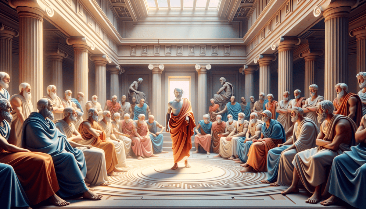 Plato's Republic: Unveiling the Dawn of Political Philosophy 4 Image Description