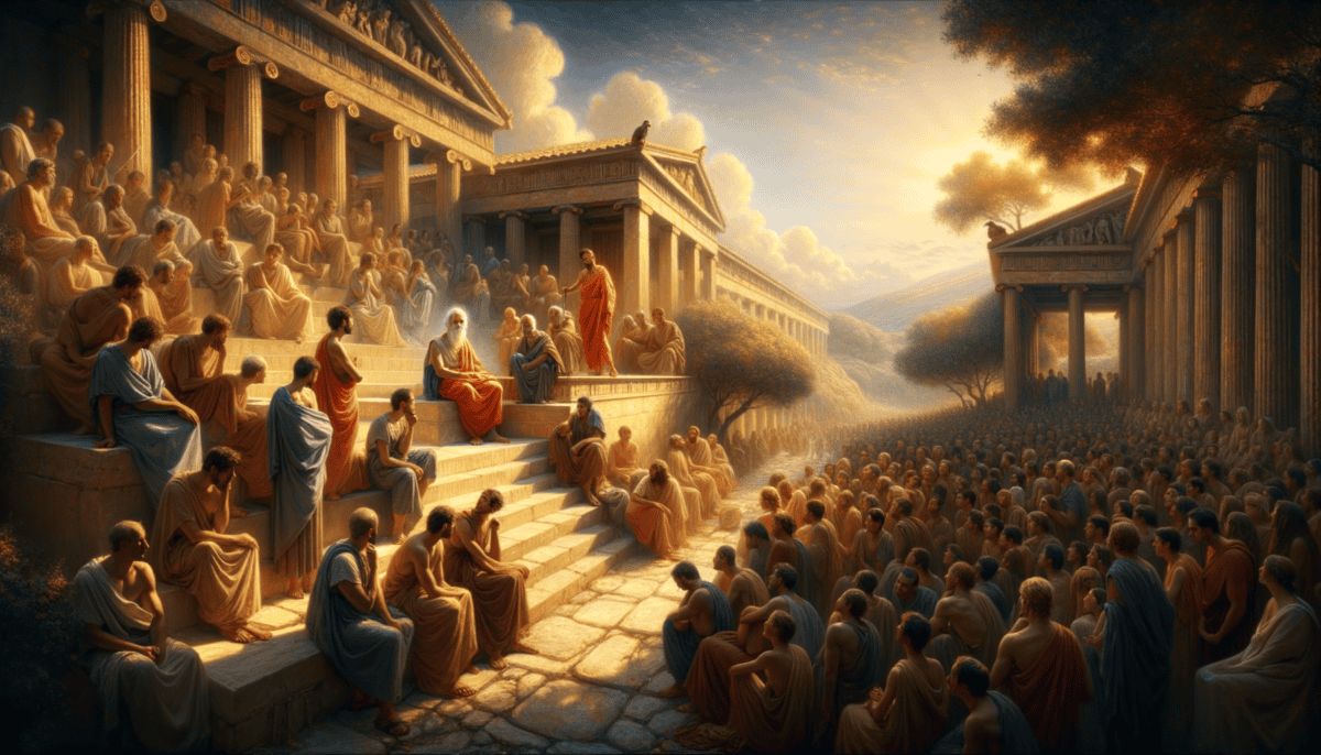 The Age of Philosophy: When Ancient Thinkers Shaped Our World 3 Image Description