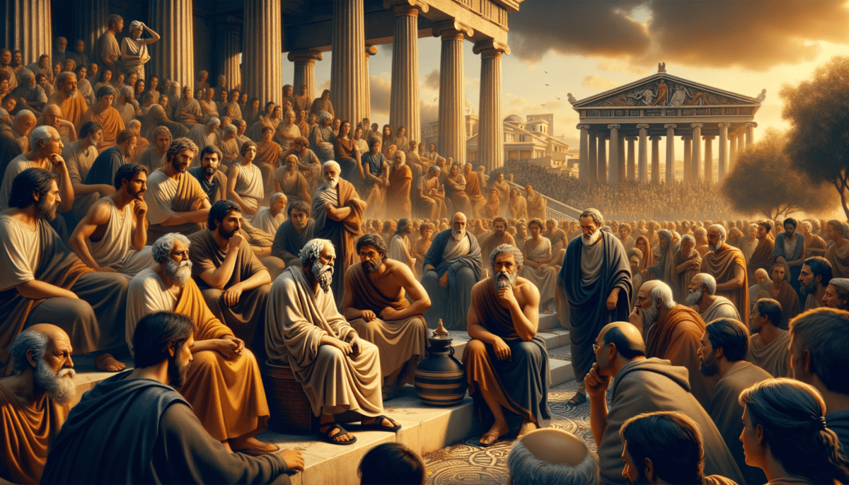 The Age of Philosophy: When Ancient Thinkers Shaped Our World 1 Image Description