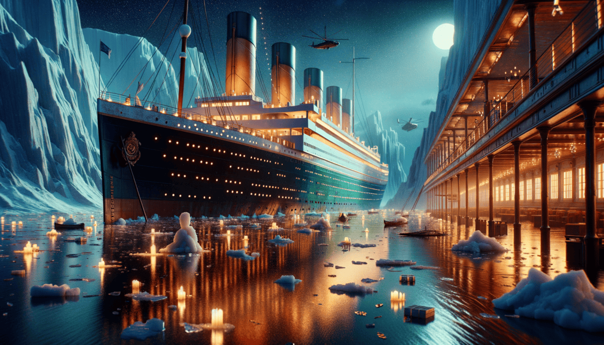 The Titanic: The Unsinkable Ship's Voyage into History 5 Image Description