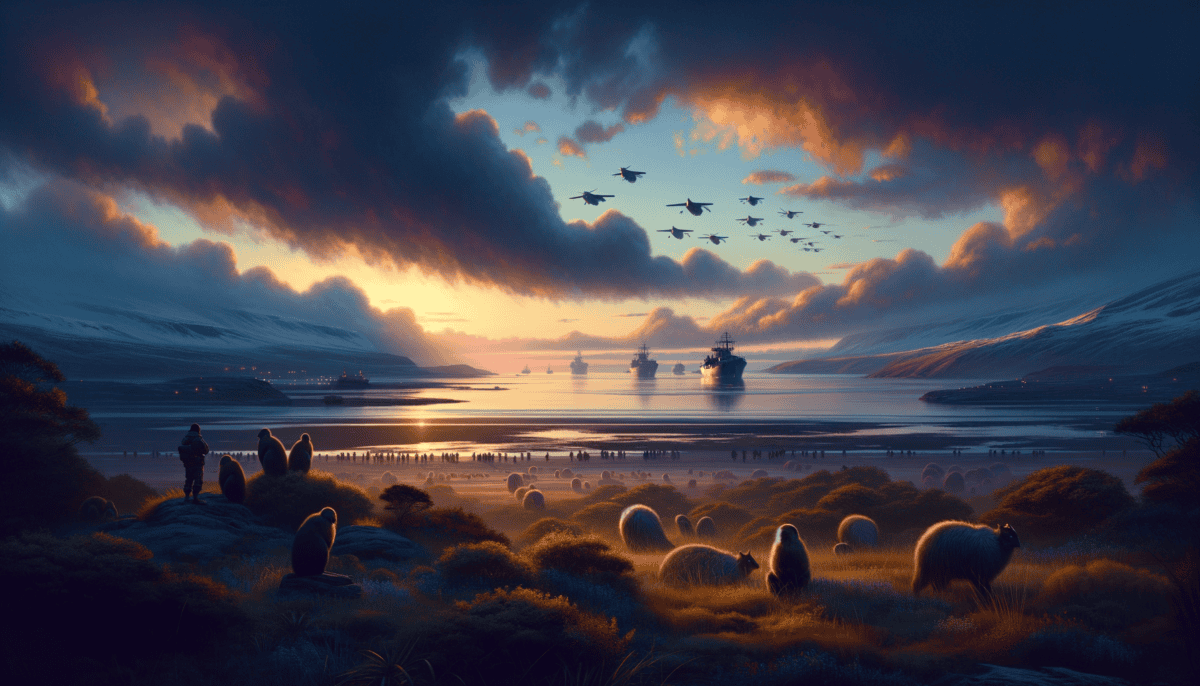 The Falkland Islands: A Remote Battle for Sovereignty in the South Atlantic 1 Image Description