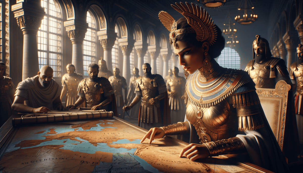 Queen Cleopatra: Egypt's Last Pharaoh and the Power of Persuasion 4 Image Description