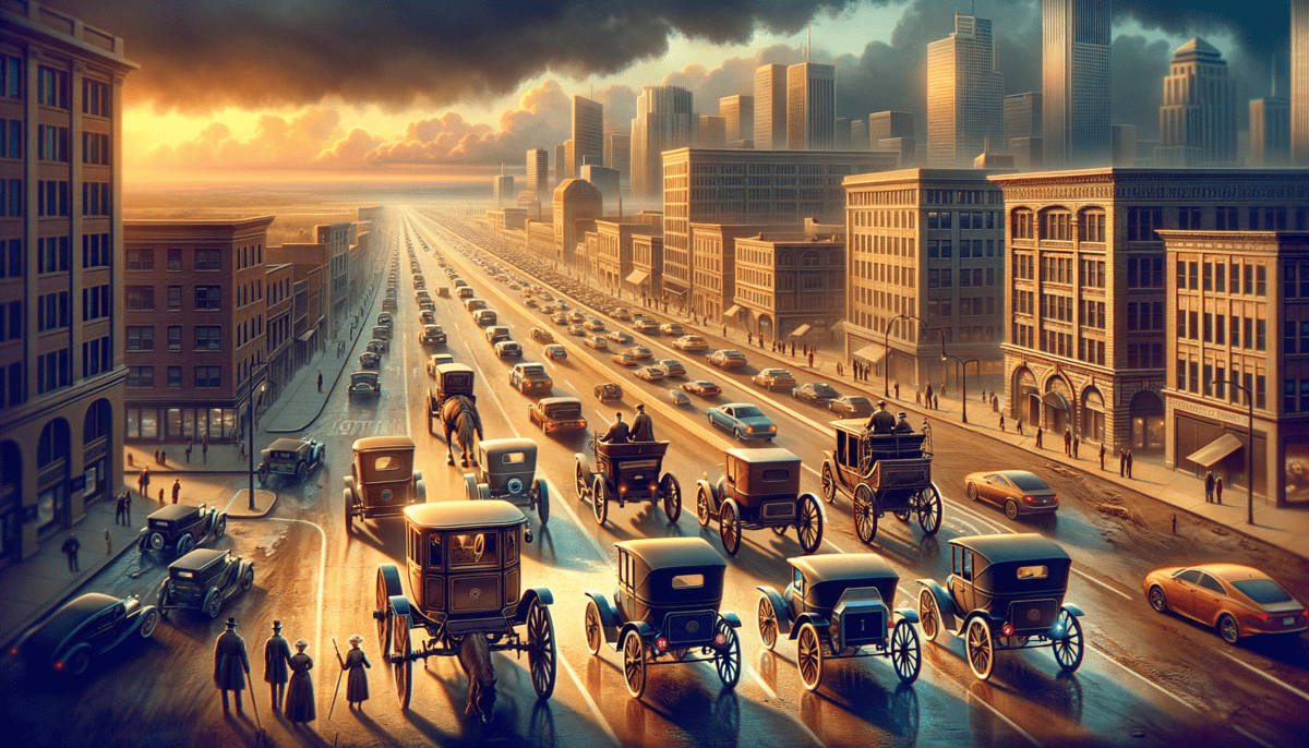 The Invention of the Automobile: The Road to a Revolution in Transportation 5 Image Description