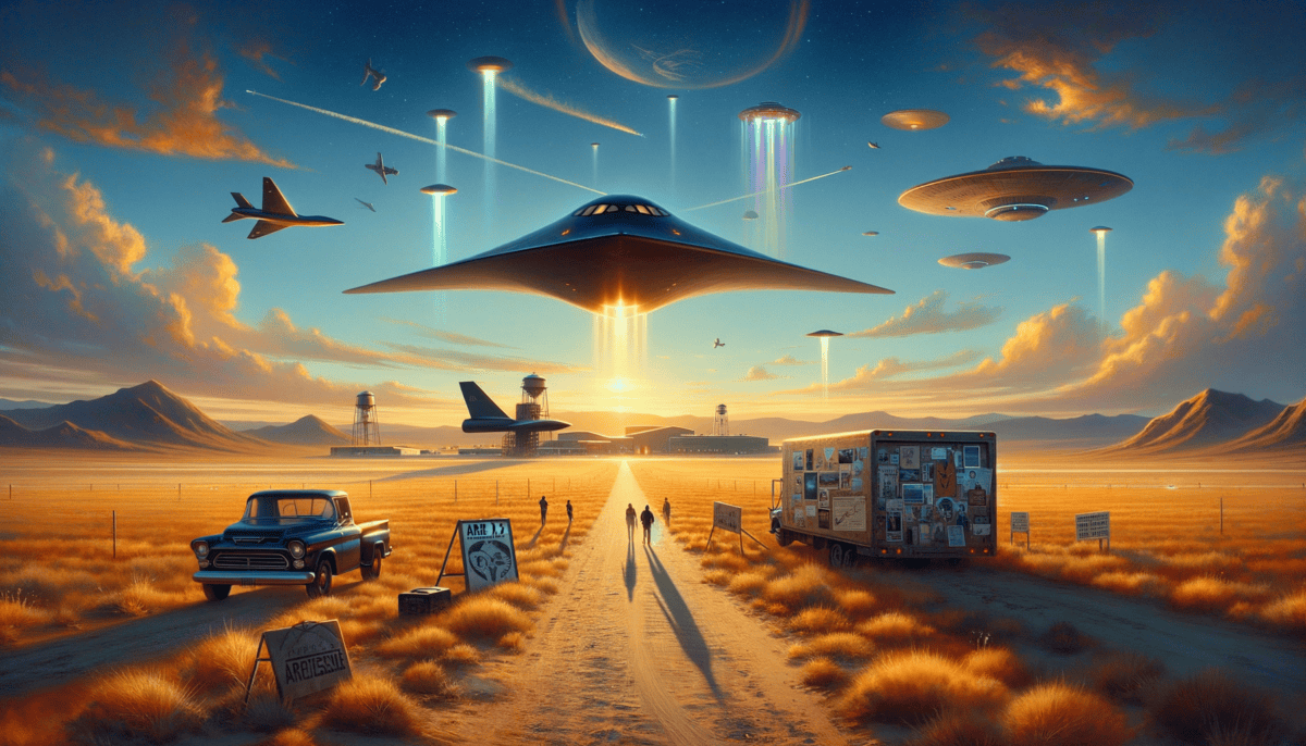 Area 51: Unveiling the Mysteries of America's Secret Base 4 Image Description