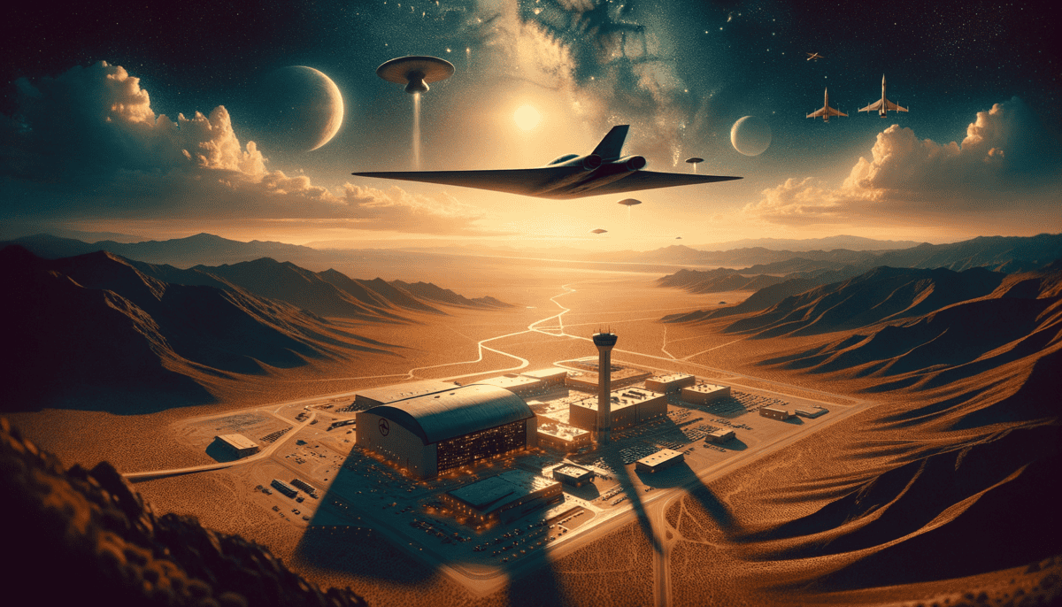 Area 51: Unveiling the Mysteries of America's Secret Base 3 Image Description