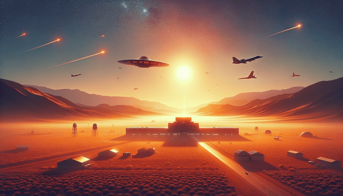 Area 51: Unveiling the Mysteries of America's Secret Base 1 Image Description