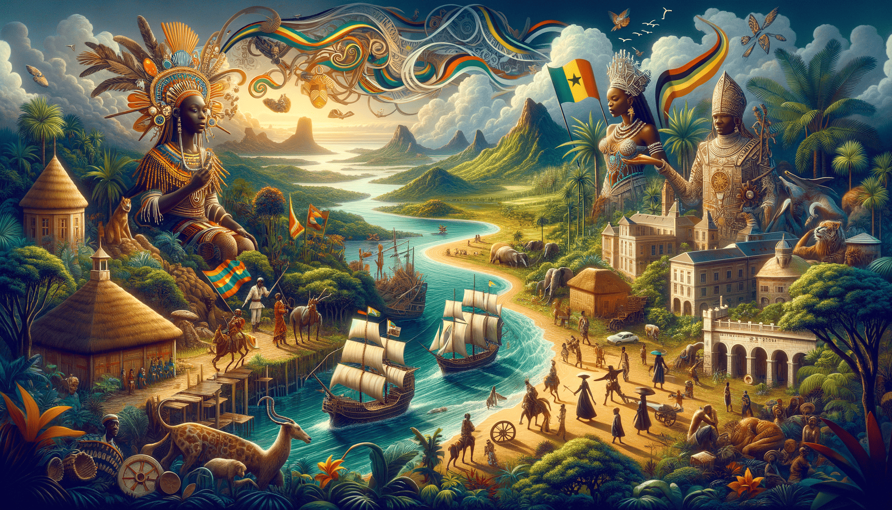 The Story of Cameroon: A Journey Through the Heart of Africa's Diversity 1 Image Description