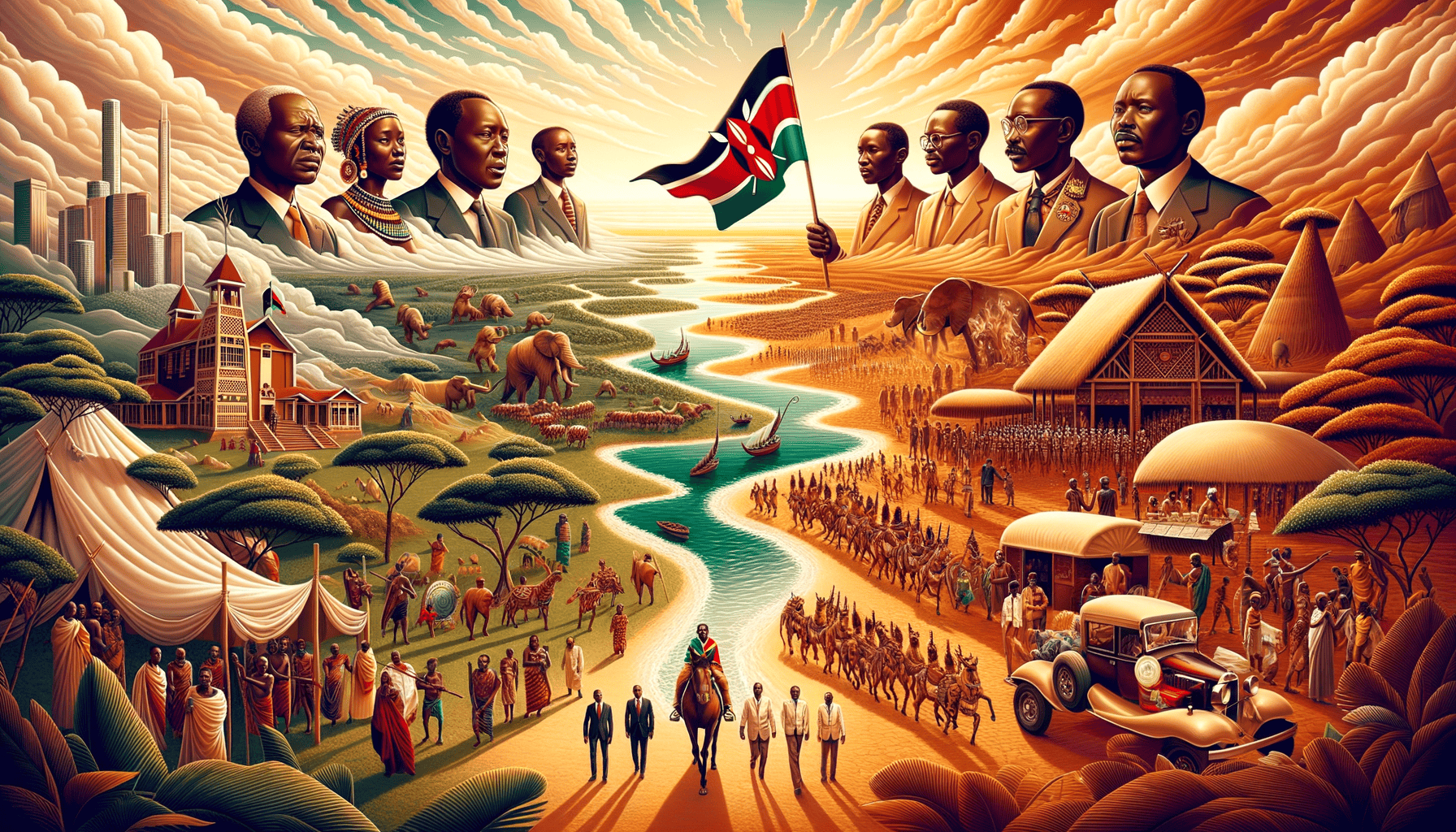 The Story of Kenya: From Ancestral Lands to a Nation United 5 Image Description