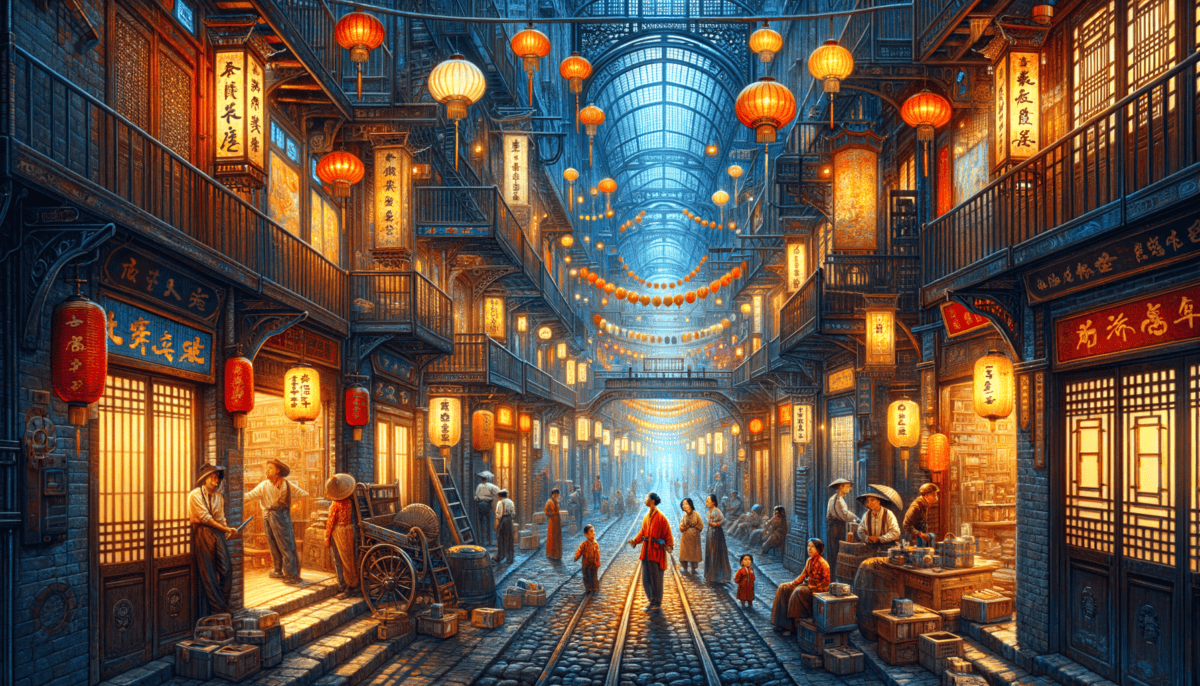 Underground Chinatown: Secret Tunnels of Survival in Frontier Cities 1 Image Description