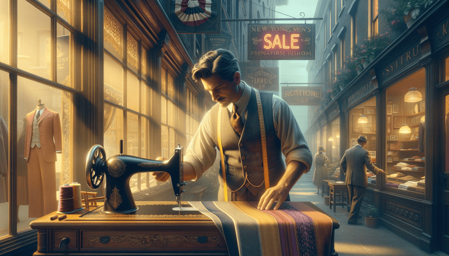 Beckenstein Men's Fabrics: A Century of Tailoring New York's Legacy 1 Image Description