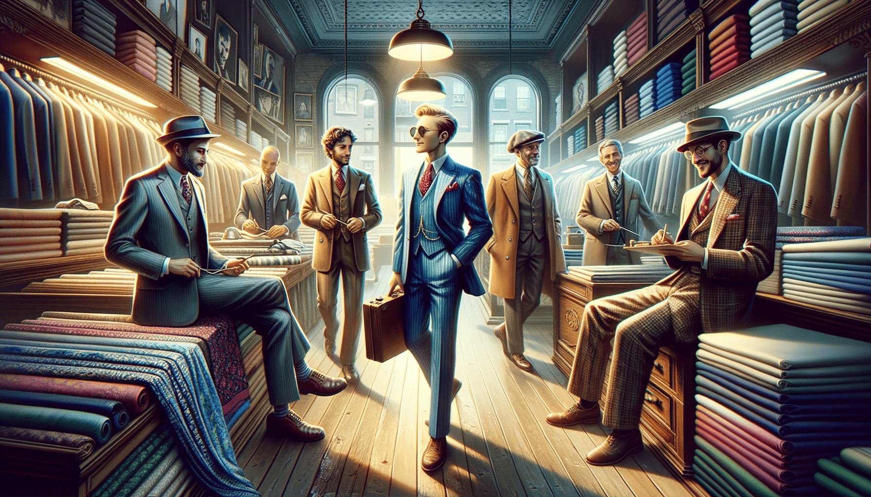 Beckenstein Men's Fabrics: A Century of Tailoring New York's Legacy 2 Image Description