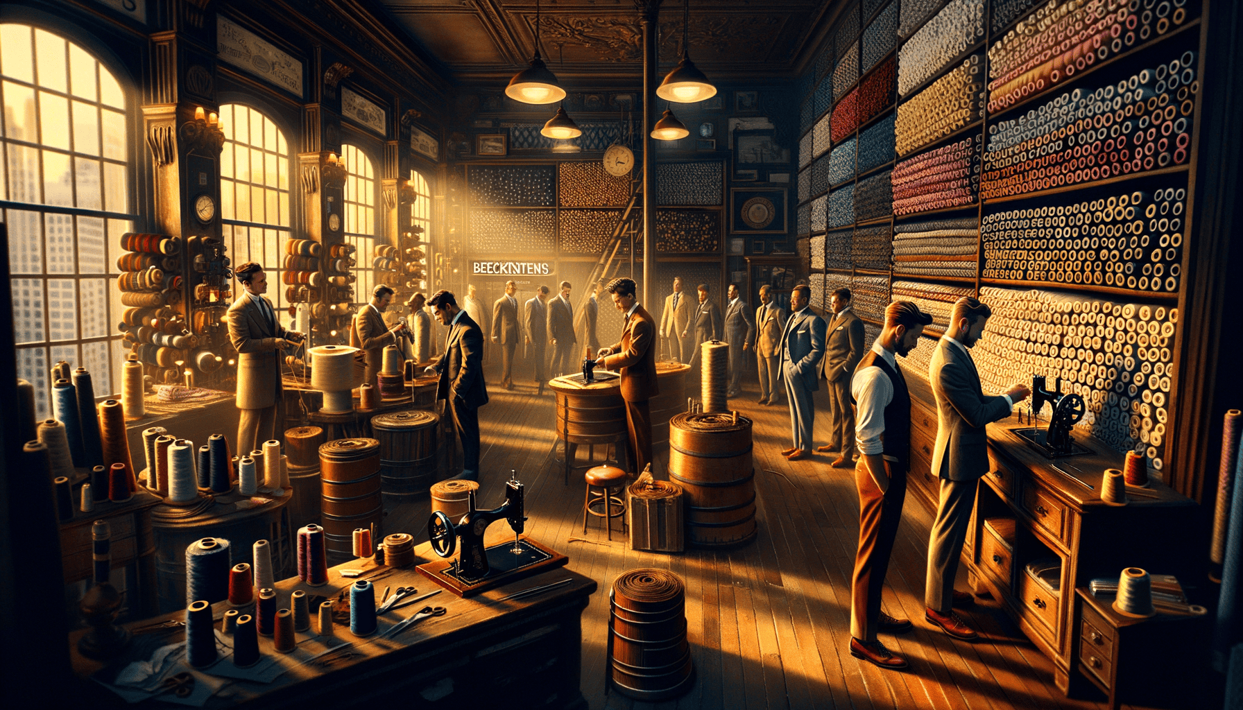 Beckenstein Men's Fabrics: A Century of Tailoring New York's Legacy 4 Image Description