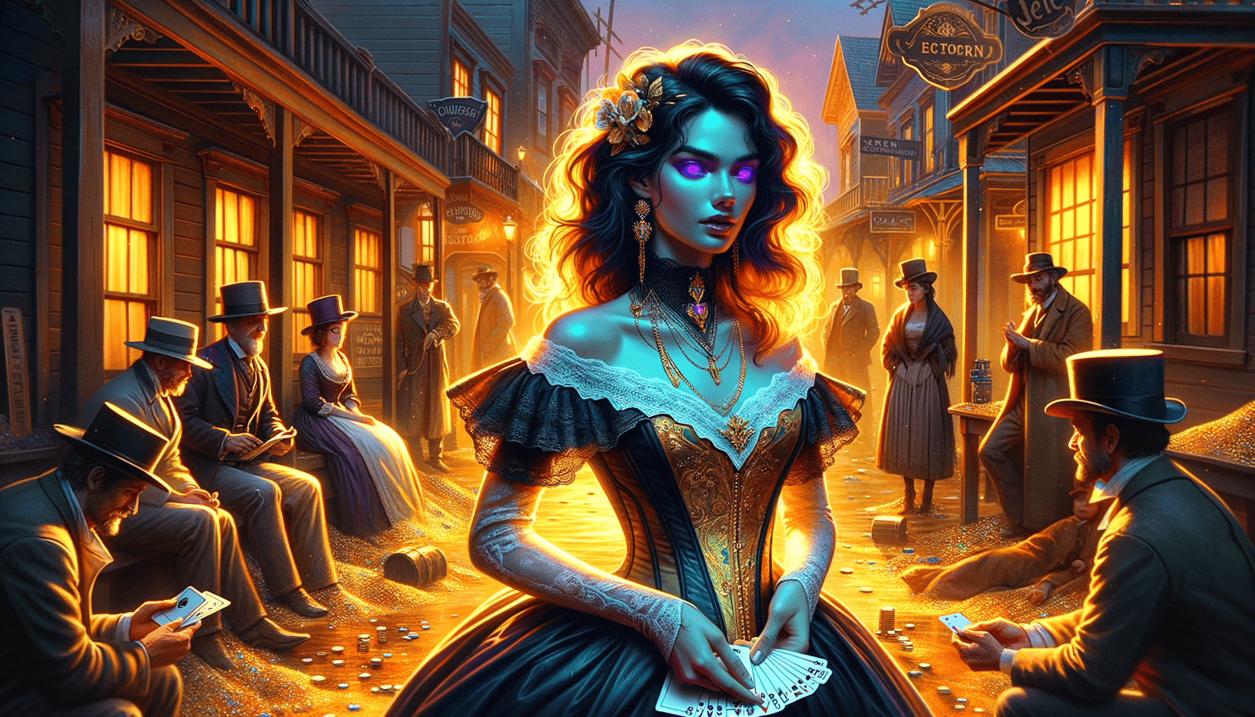 Geraldine's Golden Adventure: Secrets and Spectacles in the 1849 Gold Rush 4 Image Description