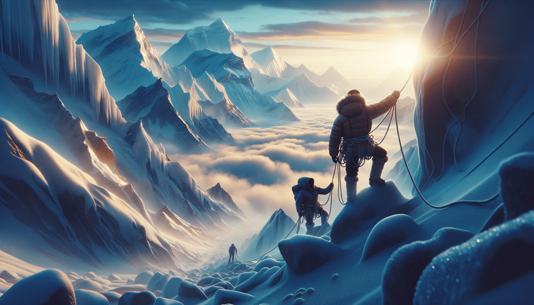 Erik Weihenmayer's Summit: Scaling Mount Everest Blind 1 Image Description