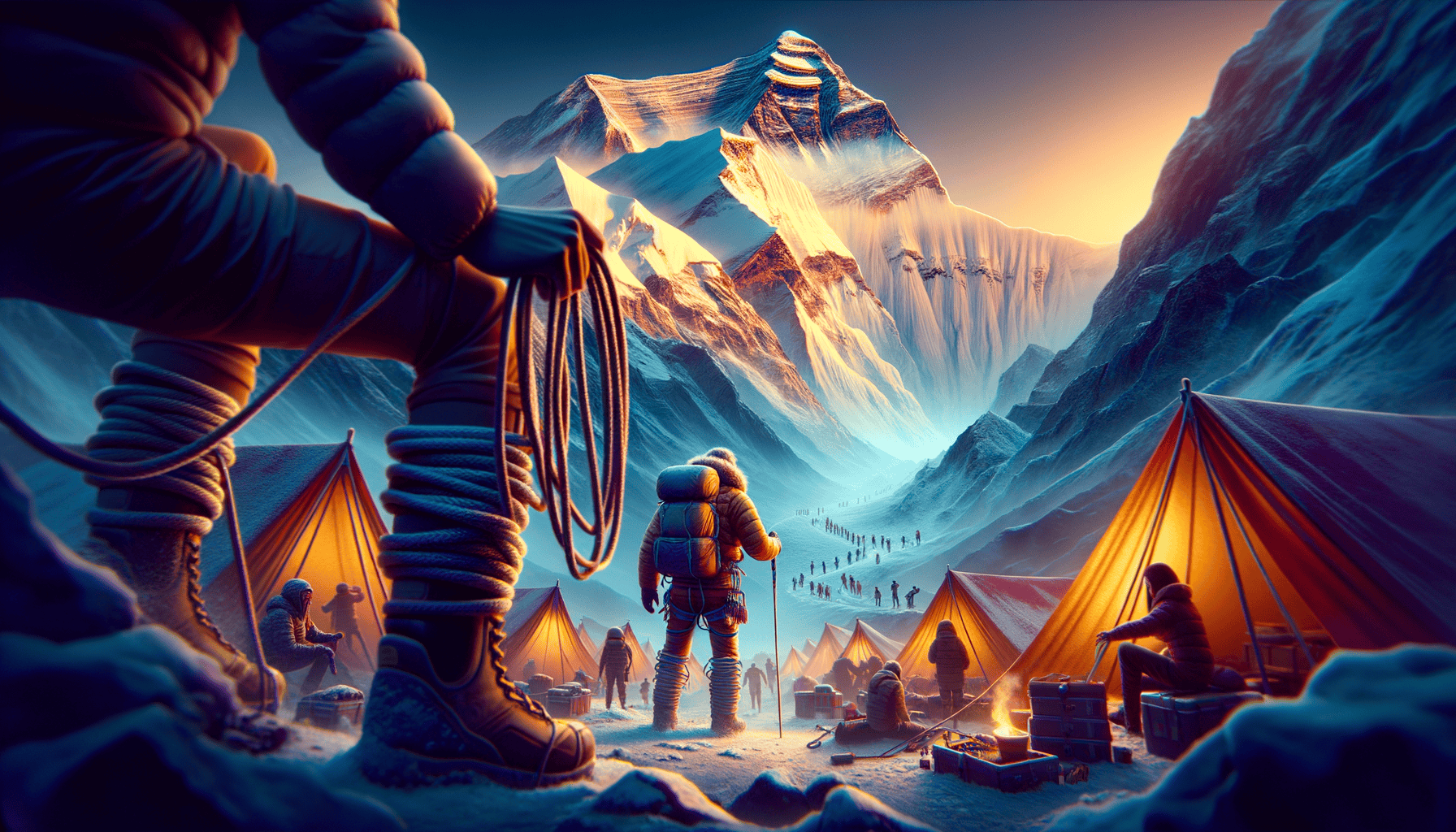 Erik Weihenmayer's Summit: Scaling Mount Everest Blind 3 Image Description