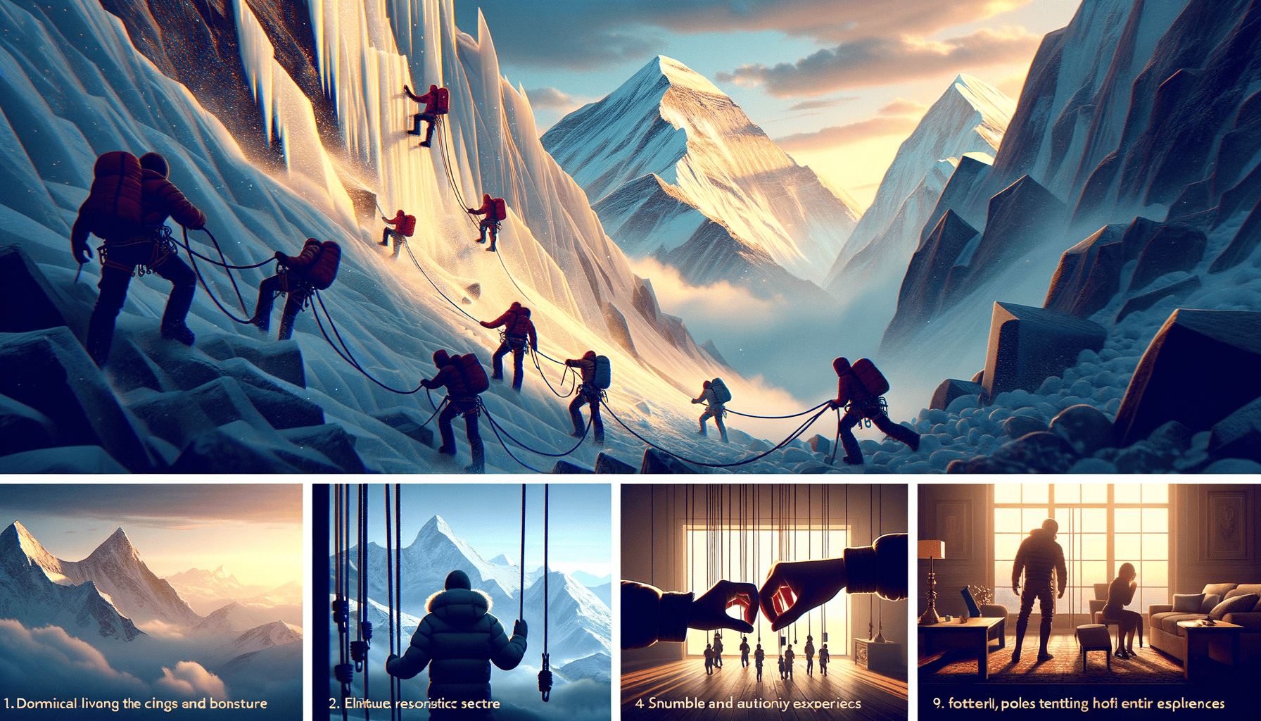 Erik Weihenmayer's Summit: Scaling Mount Everest Blind 5 Image Description