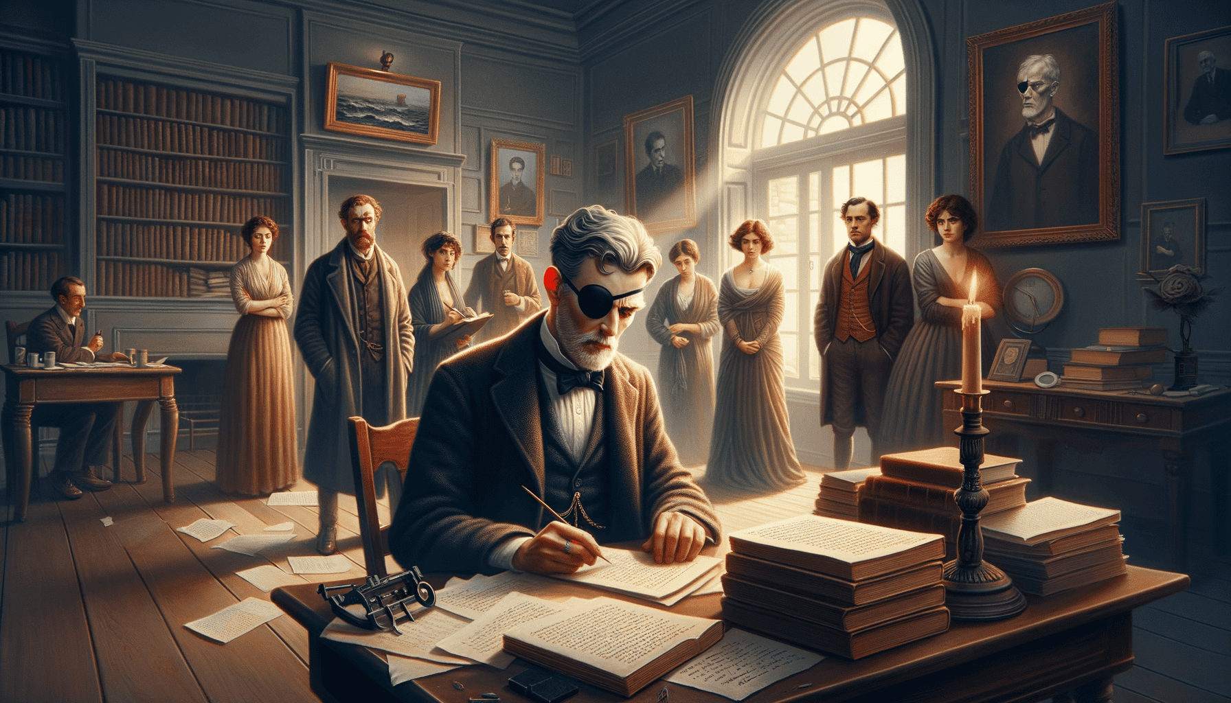 James Joyce's Vision Quest: Overcoming Adversity to Pen Classics 3 Image Description