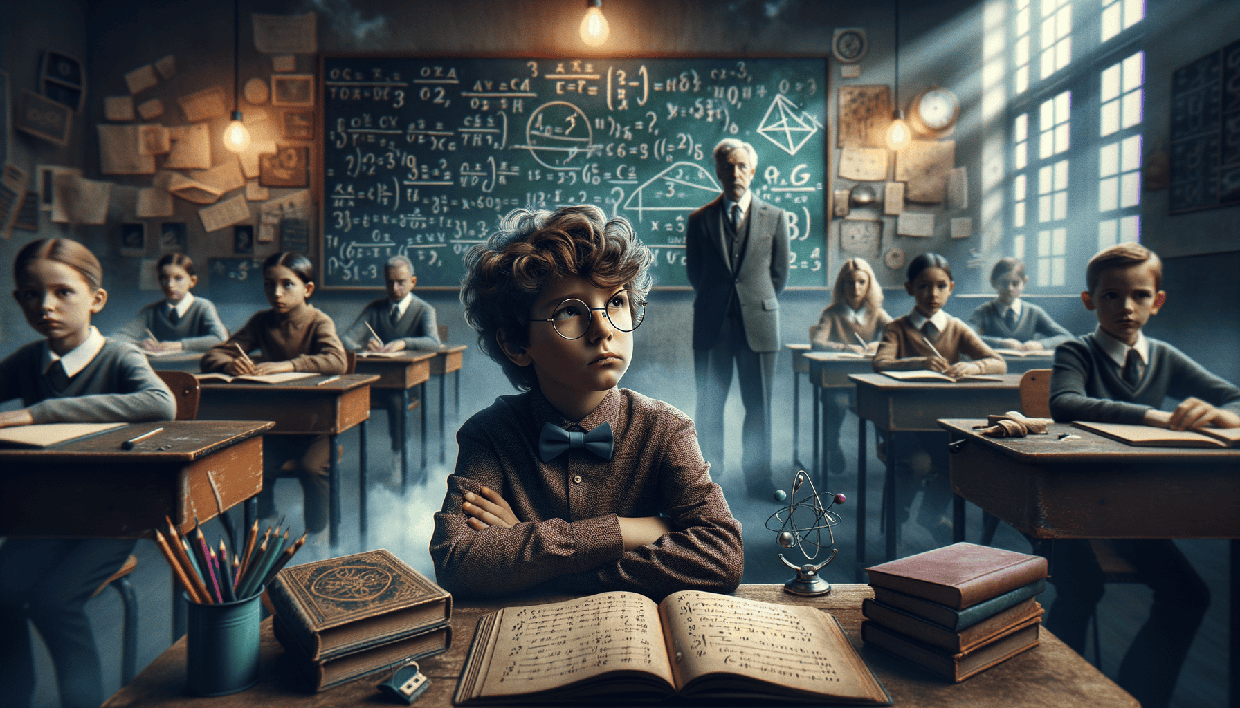 Albert Einstein's Vision: How A Lazy Eye Shaped the Universe's Secrets 1 Image Description