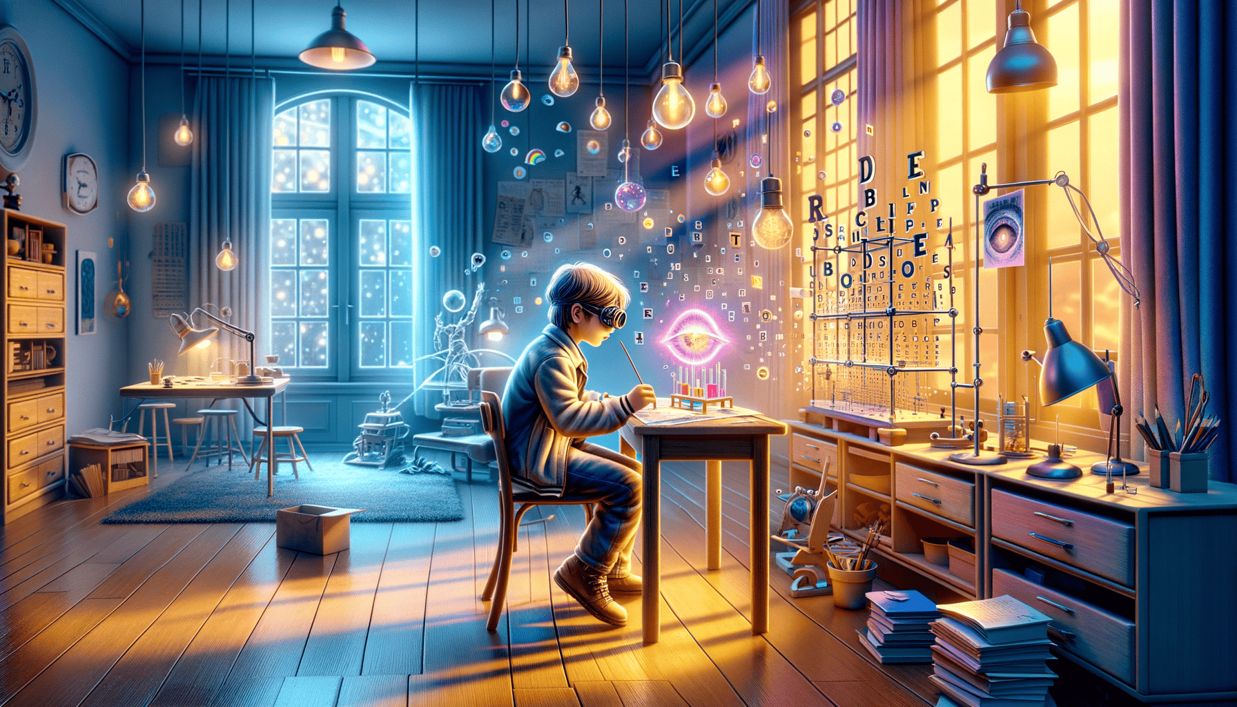 Albert Einstein's Vision: How A Lazy Eye Shaped the Universe's Secrets 2 Image Description