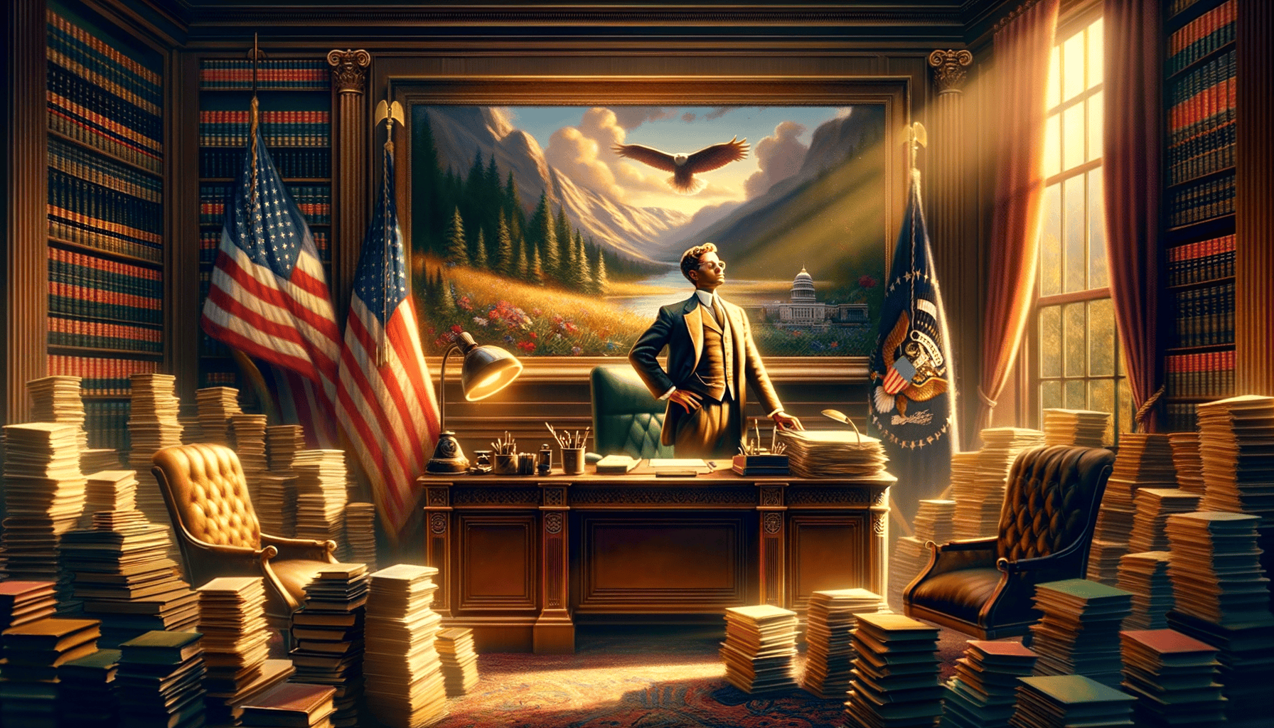 Theodore Roosevelt: The Visionary President Who Overcame Blindness with Bravery 4 Image Description