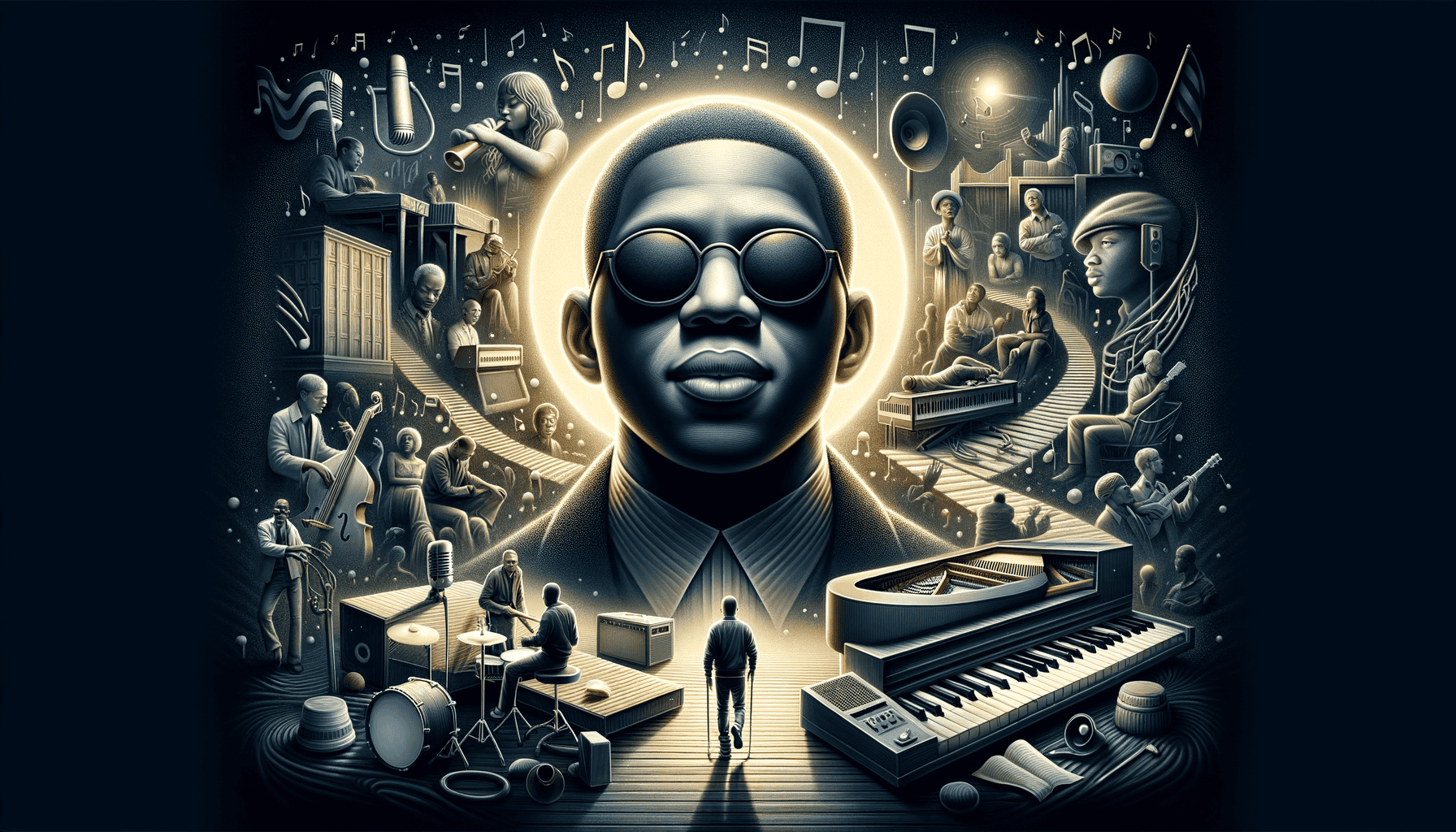 Stevie Wonder: The Visionary Maestro Who Saw Music in Everything 5 Image Description