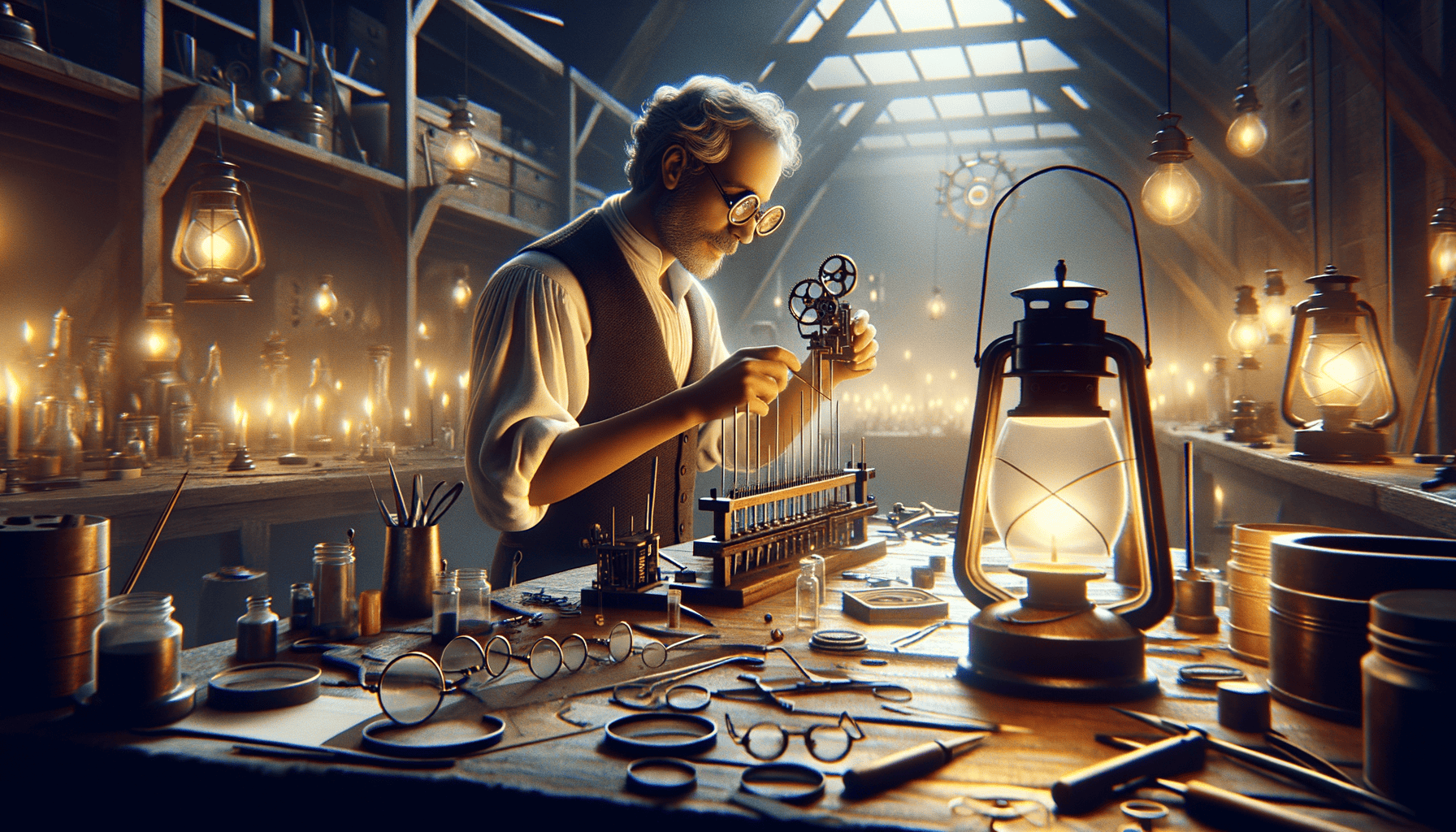 Benjamin Franklin: The Inventor of Bifocals and Visionary of His Time 3 Image Description