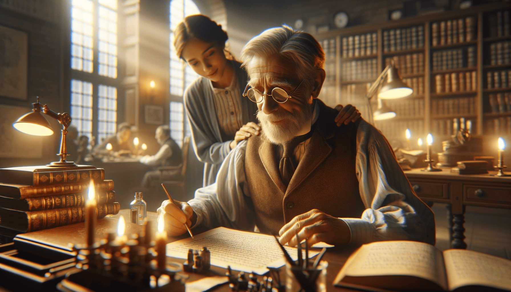 James Joyce: A Vision Beyond Sight - Triumphs Through Trials 4 Image Description