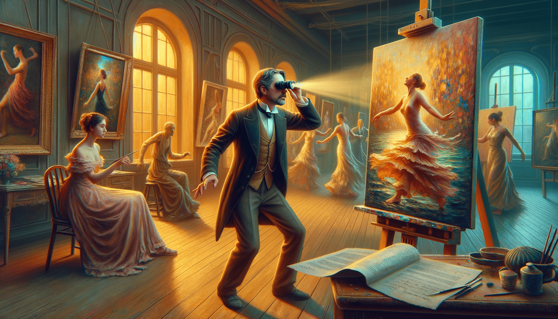 Edgar Degas: Seeing Art Through Touch - A Sculptor's Vision Beyond Sight 1 Image Description