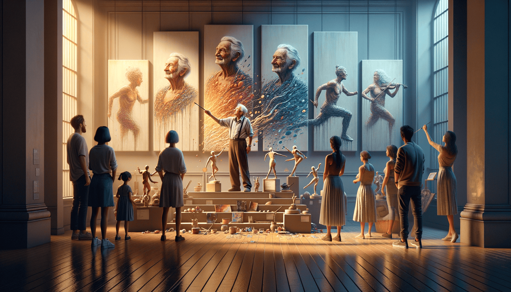 Edgar Degas: Seeing Art Through Touch - A Sculptor's Vision Beyond Sight 5 Image Description