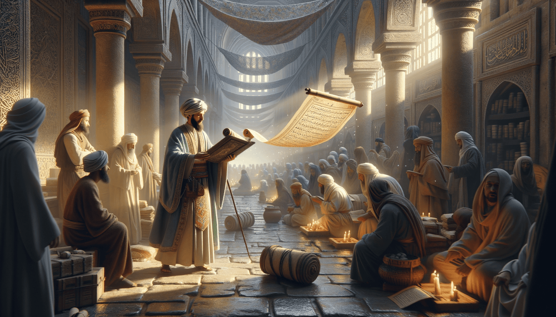 Al-Maarri, the Blind Poet: A Beacon of Rationalism in the Islamic Golden Age 1 Image Description