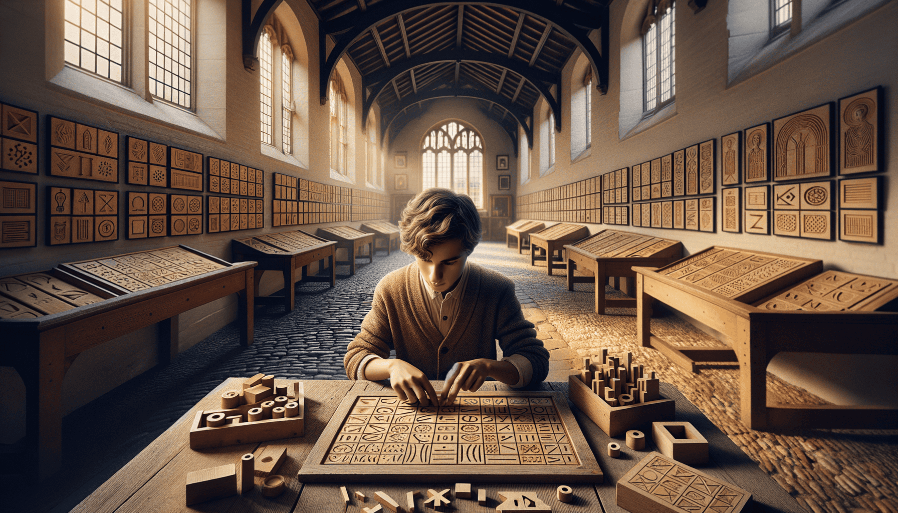 Nicholas Saunderson: Vision Beyond Sight - The Blind Genius of Cambridge 1 Image Description