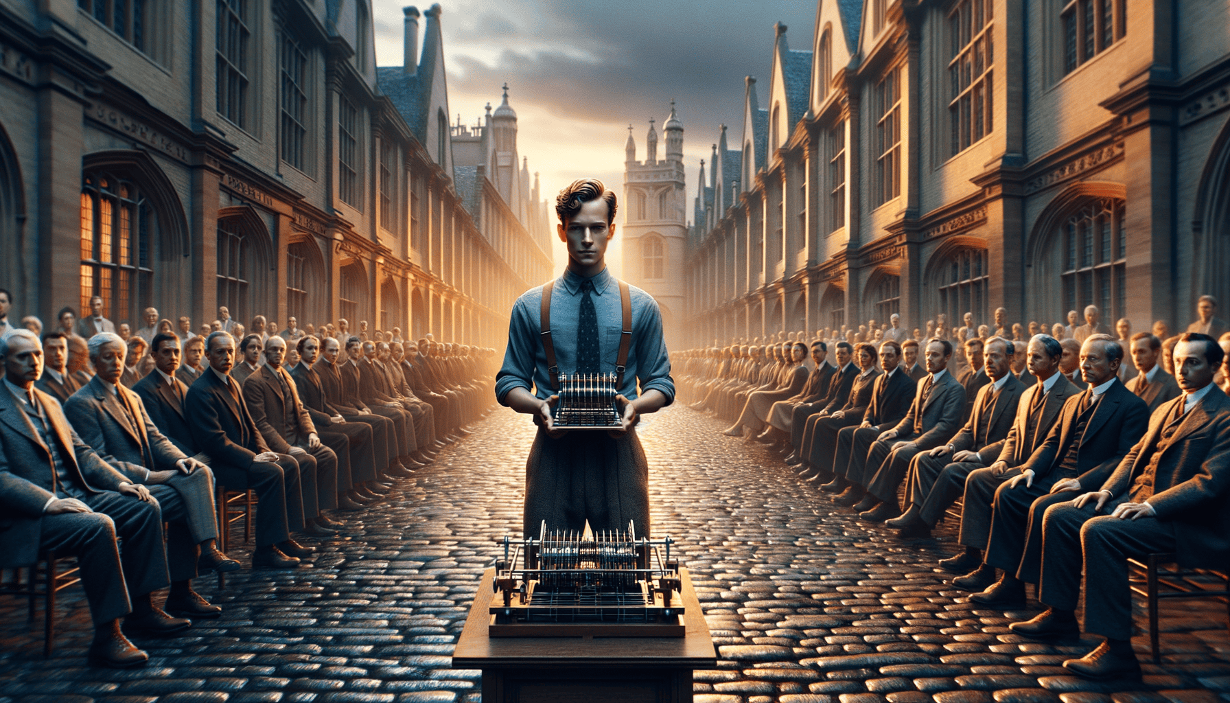 Nicholas Saunderson: Vision Beyond Sight - The Blind Genius of Cambridge 2 Image Description