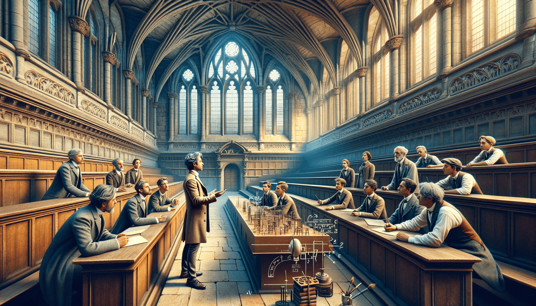 Nicholas Saunderson: Vision Beyond Sight - The Blind Genius of Cambridge 3 Image Description