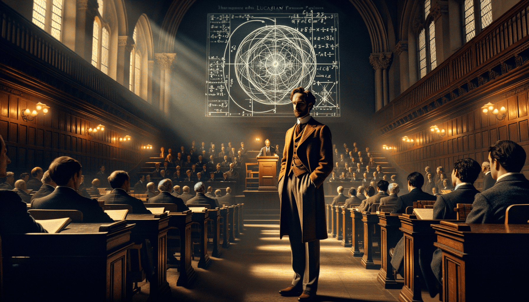 Nicholas Saunderson: Vision Beyond Sight - The Blind Genius of Cambridge 4 Image Description